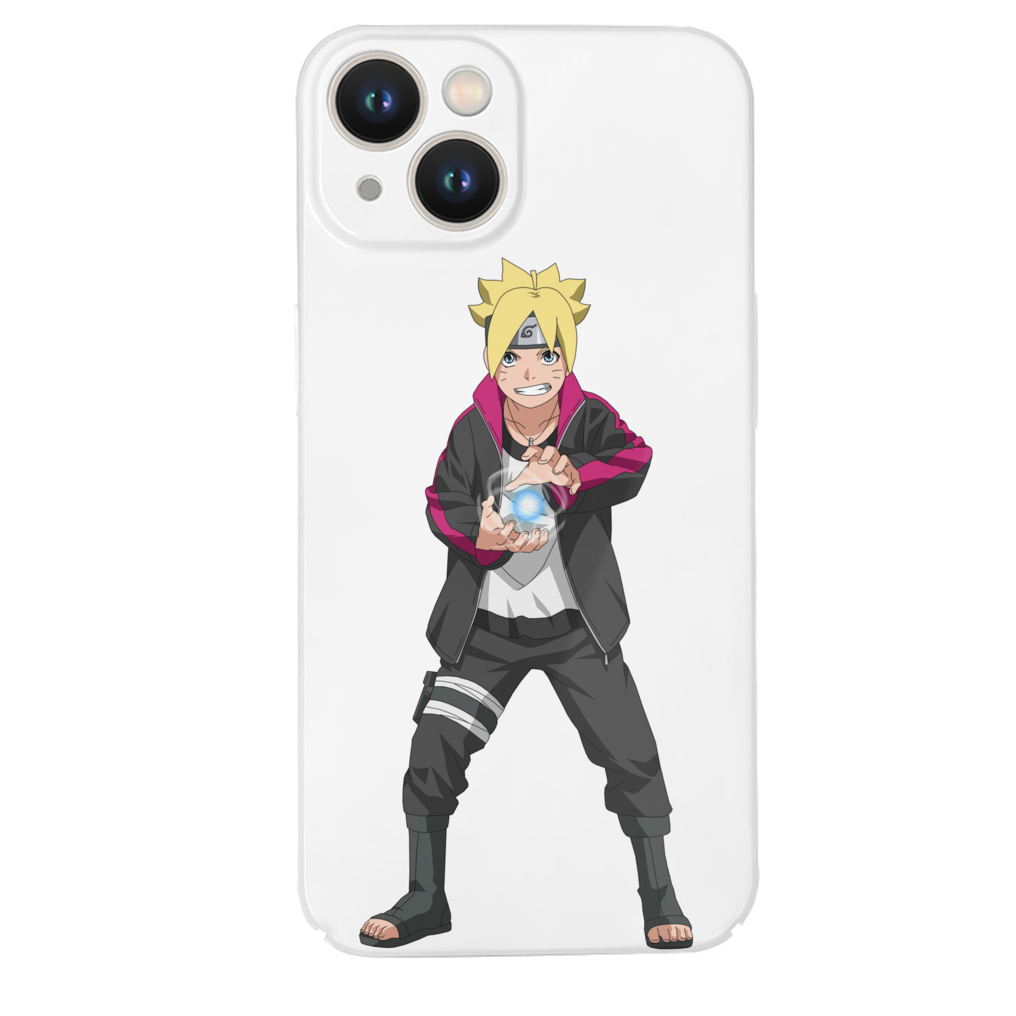 （画像用） NARUTO -ナルト- うずまき ボルト Uzumaki Boruto 【iPhone 14シリーズ対応】ハードケース